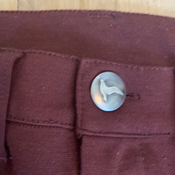 Free People Burgundy Pants - Picture 8 of 10